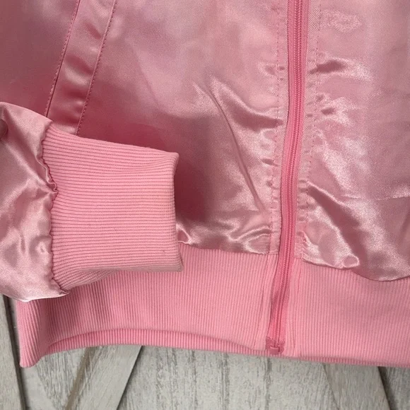 Pink Sweeties 50’s style Satin Jacket - Picture 7 of 8